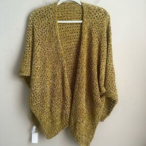 Versona knit Open Front Boho Shaw O/S